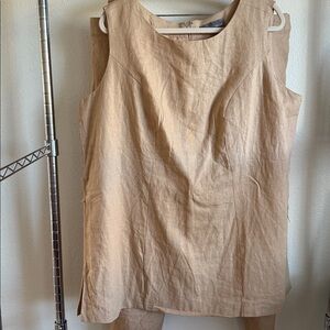 Jessica London Khaki Shirt set.